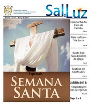 capa jornal sal e luz 134 mar 2013