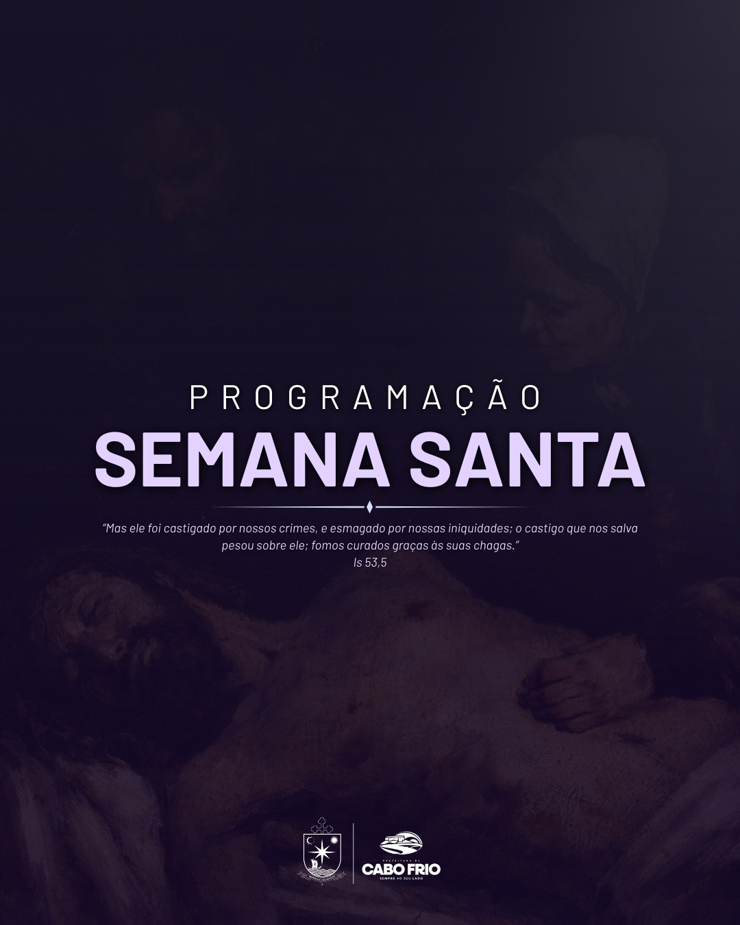 Programação da Semana Santa