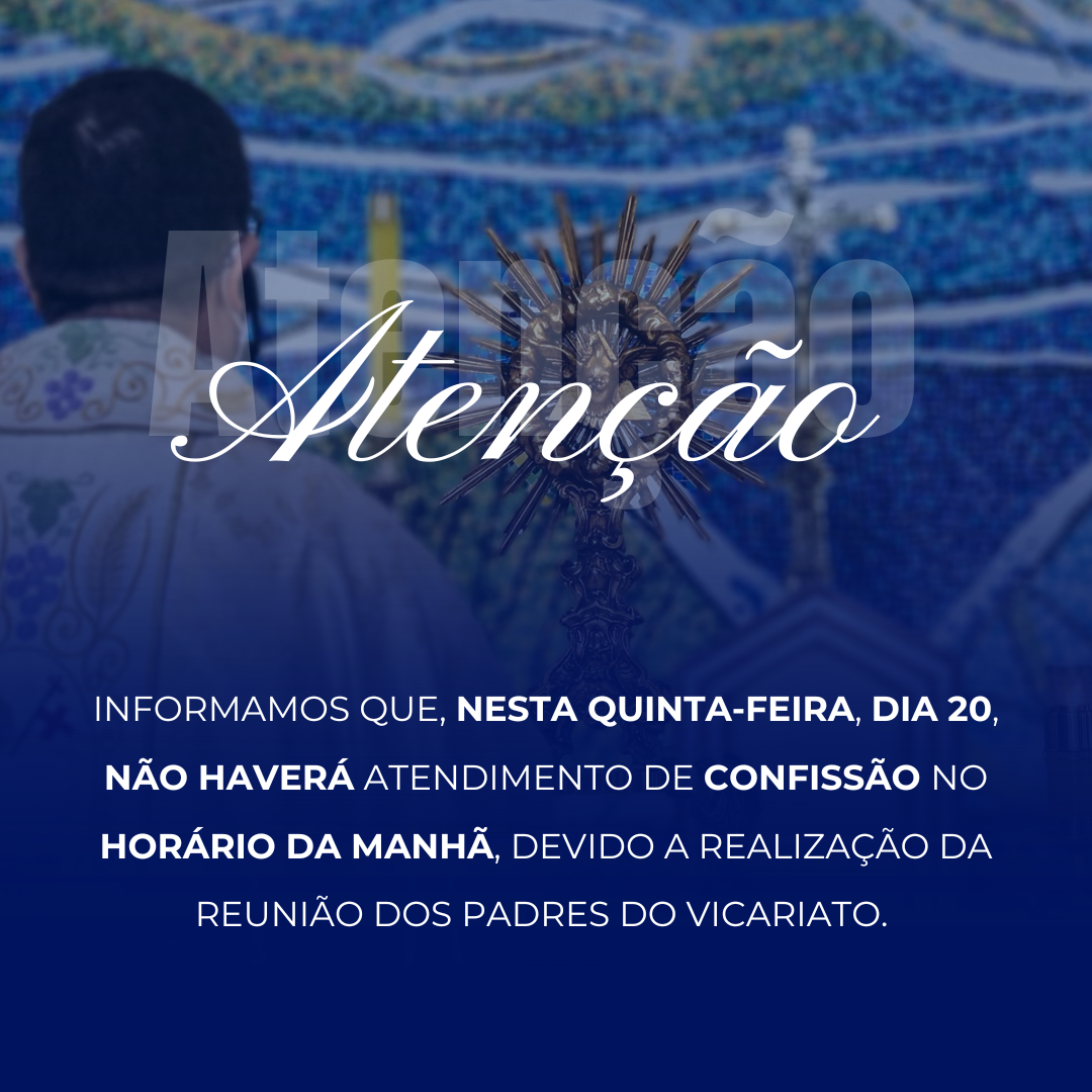 Aviso Importante - Dia 20