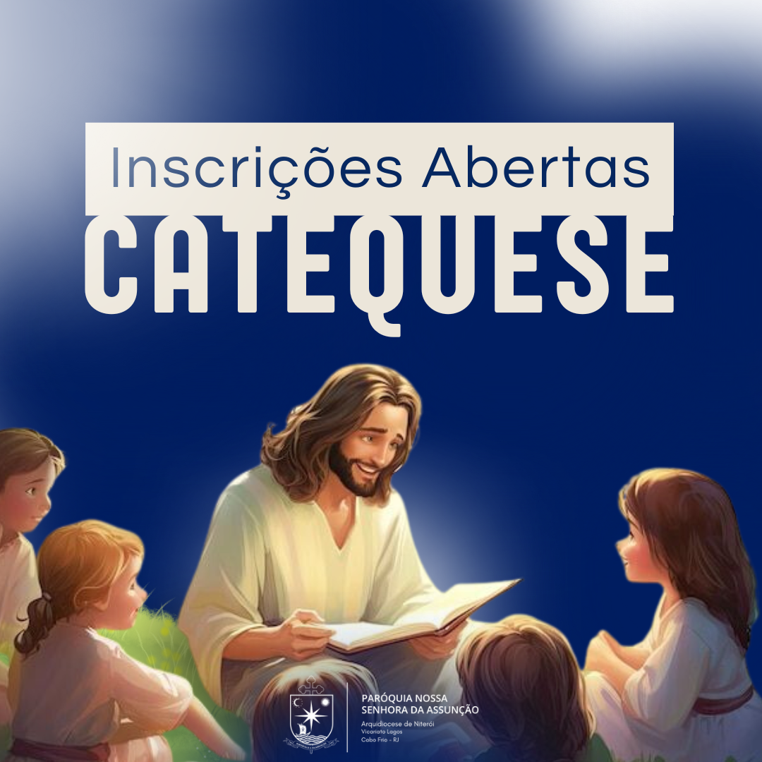 Inscrições Abertas para a Catequese Infantil