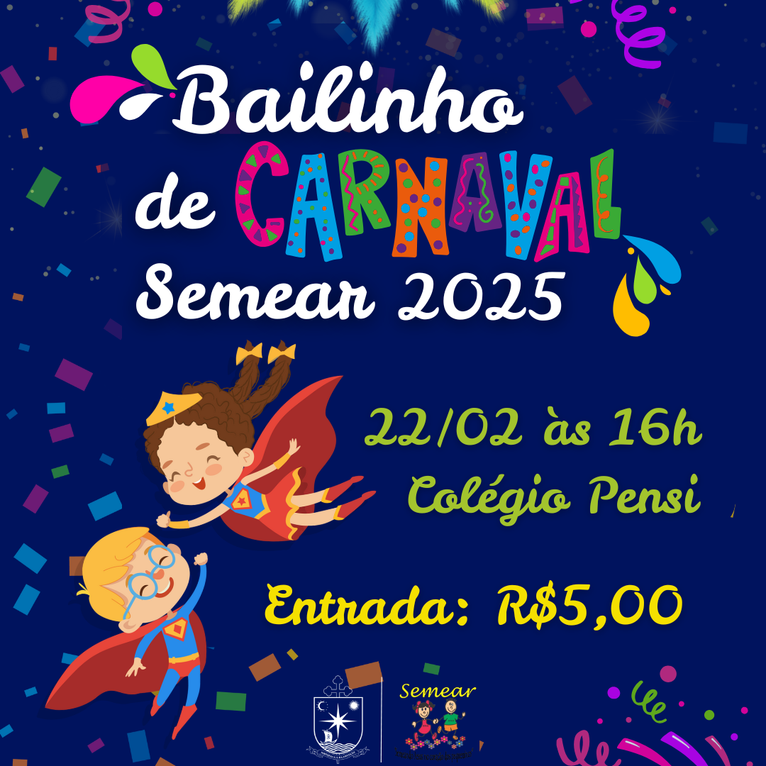 Bailinho de Carnaval do Semear 2025